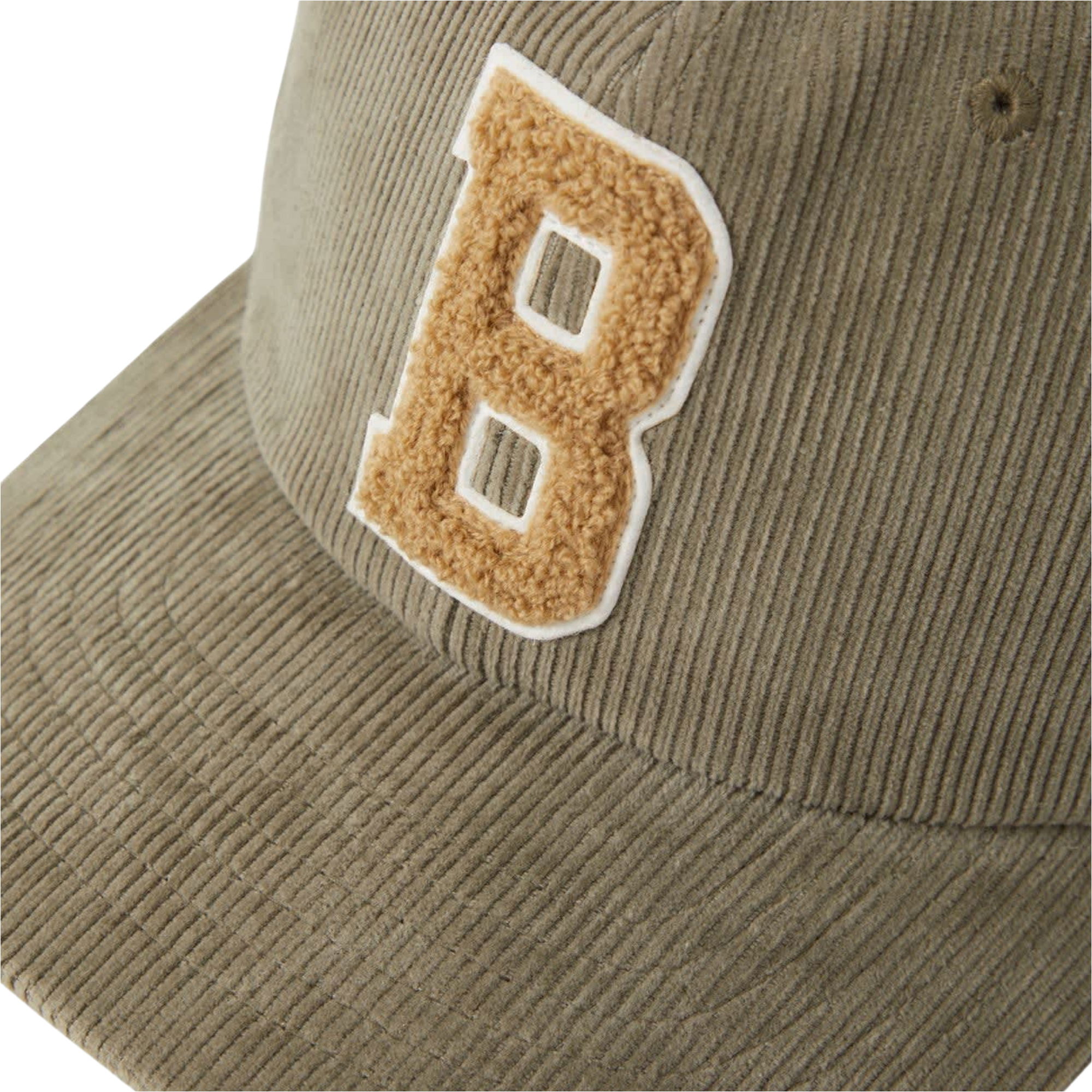 2026 Brixton Big B Cord Cap 11158 - Dark Olive Corduroy